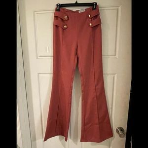 Fashion Nova Bell Bottoms with buttons